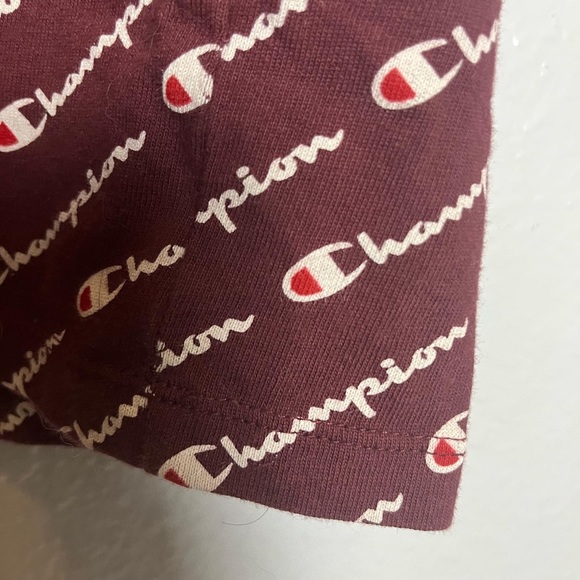 Maroon Champion Mens Retro T-shirt size Medium - Picture 13 of 14